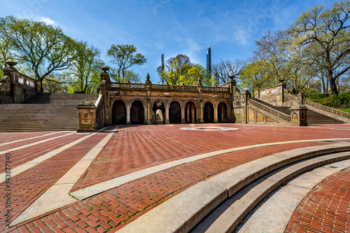 Obraz na płótnie Navy Terrace AKA Bethesda Terrace in Central Park. New York w salonie