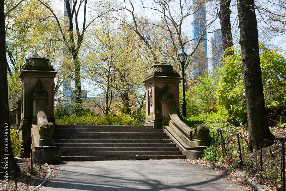  Bethesda Terrace in Central Park. New York
