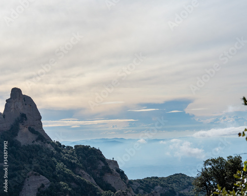 rock in the mountains