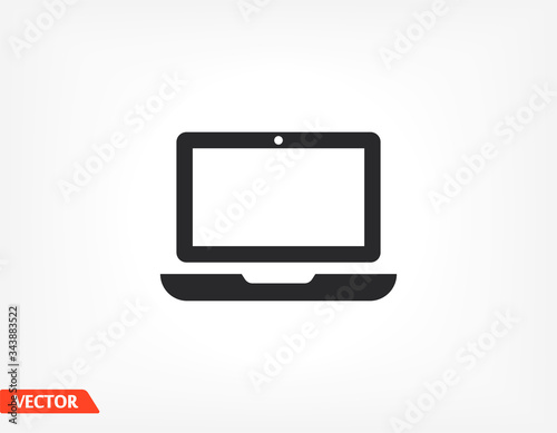 Free Download Laptop icon in trendy flat style isolated on white background. Computer symbol for your website design, logo, application. Vector иллюстратион laptop , laptop eps 10 laptop . - GFXLoad