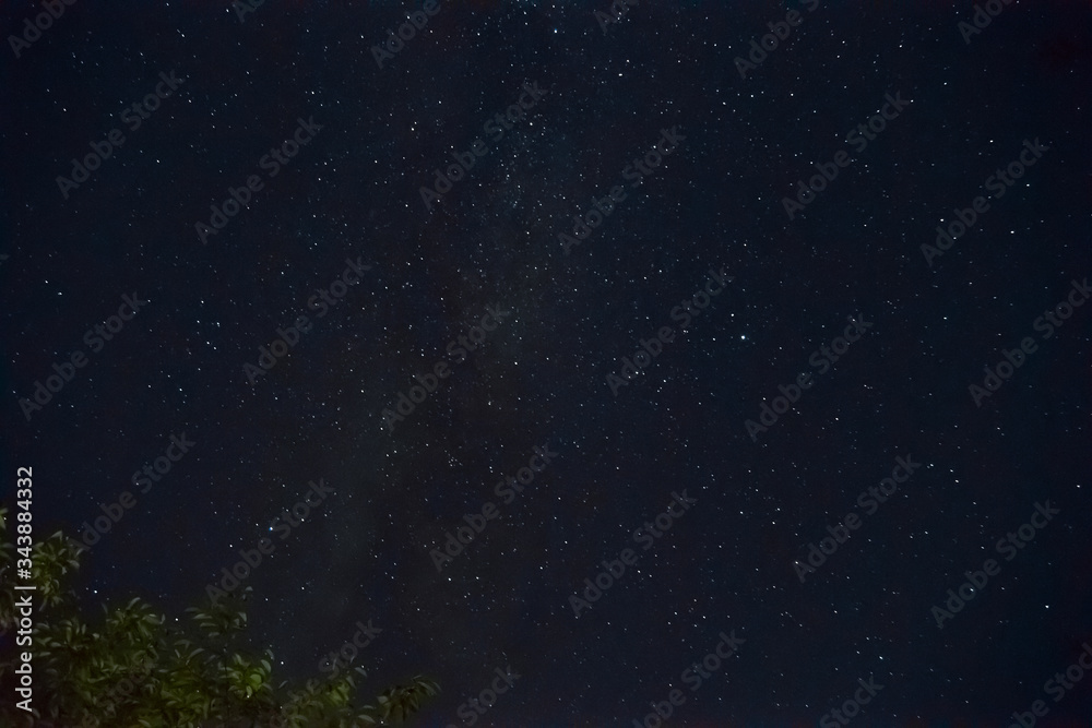 Fototapeta premium Long exposure night photo.