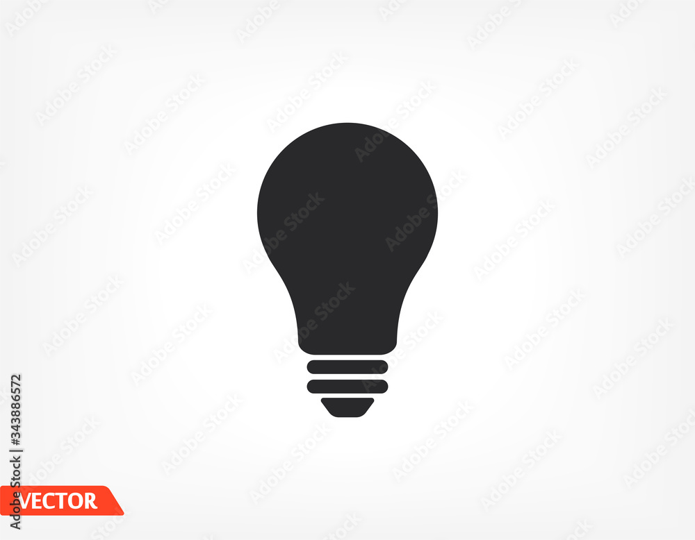 bulb icon Vector Eps 10 Lorem Ipsum Flat Design light lamp symbol bulb icon Vector Eps 10 Lorem Ipsum Flat Design light lamp symbol