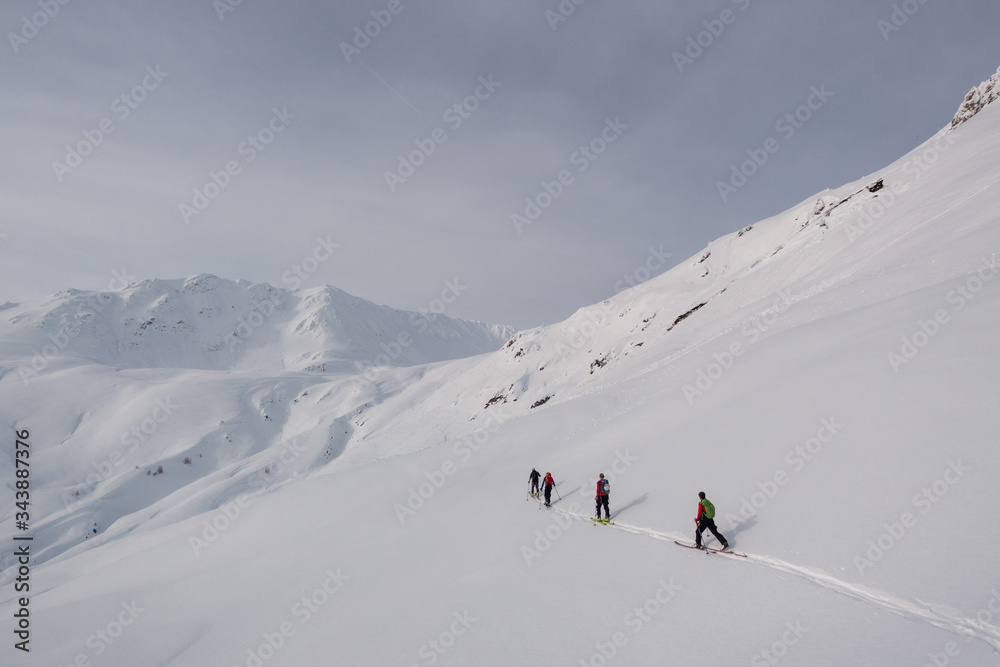 Ski touring 