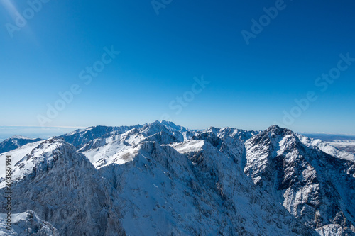 snow covered mountains © samuel