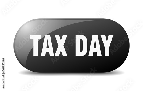 tax day button. tax day sign. key. push button.