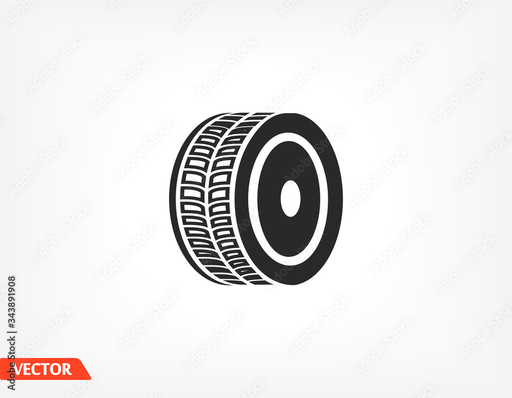 tyre - wheel car Icon Vector EPS 10. Car Wheel Drive Design Flat Illustration tyre - wheel car Icon Vector EPS 10. Car Wheel Drive Design Flat Illustration