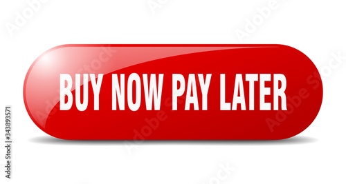 buy now pay later button. buy now pay later sign. key. push button.