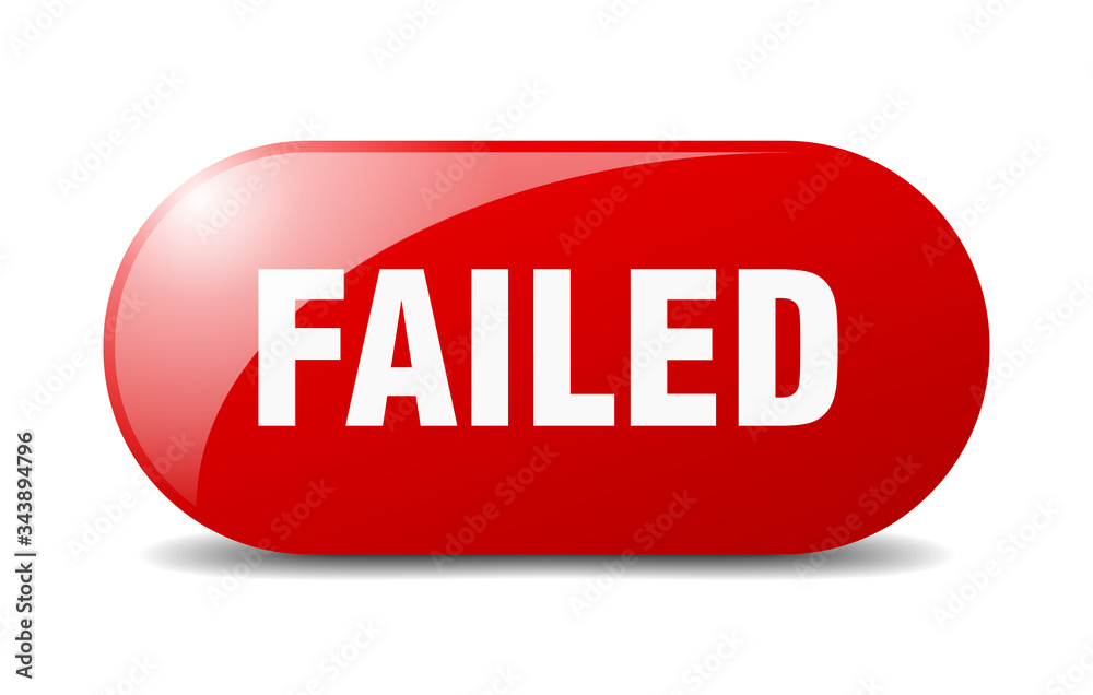 failed button. failed sign. key. push button. failed button. failed sign. key. push button.