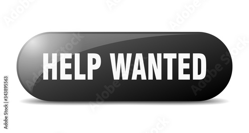 help wanted button. help wanted sign. key. push button.