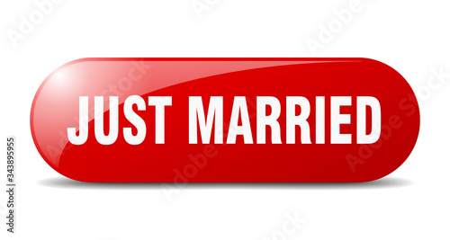 just married button. just married sign. key. push button.