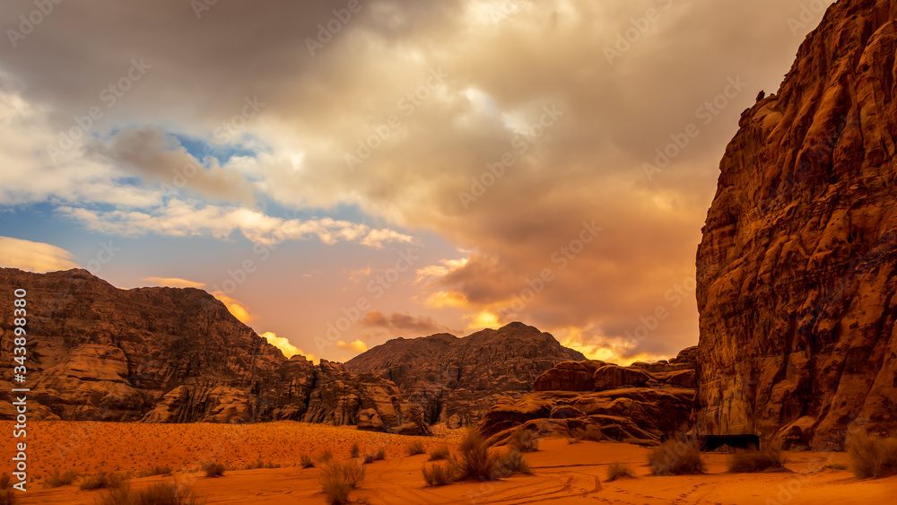 Wadi Rum sunset views