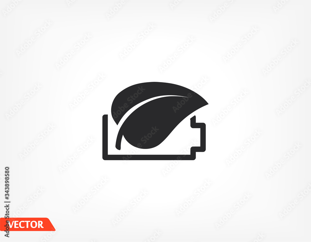 Ecology global eco friendly battery . icon. Vector Eps 10 . Lorem Ipsum Flat Design Ecology global eco friendly battery . icon. Vector Eps 10 . Lorem Ipsum Flat Design