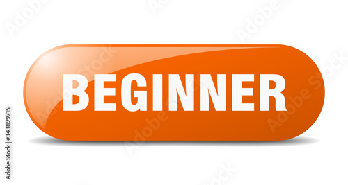 beginner button. beginner sign. key. push button.