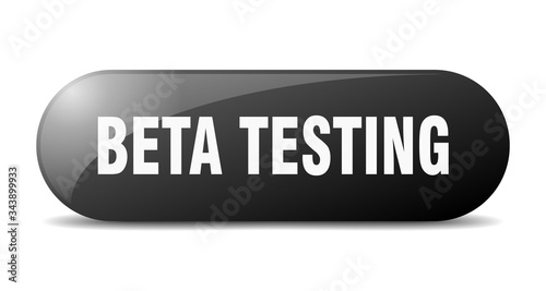beta testing button. beta testing sign. key. push button.
