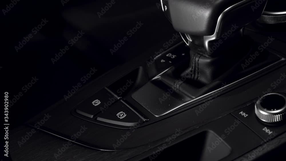 Holdorf, Germany  - 11.April.2020: New 
 Audi A4 Avant  - Interior detail view.