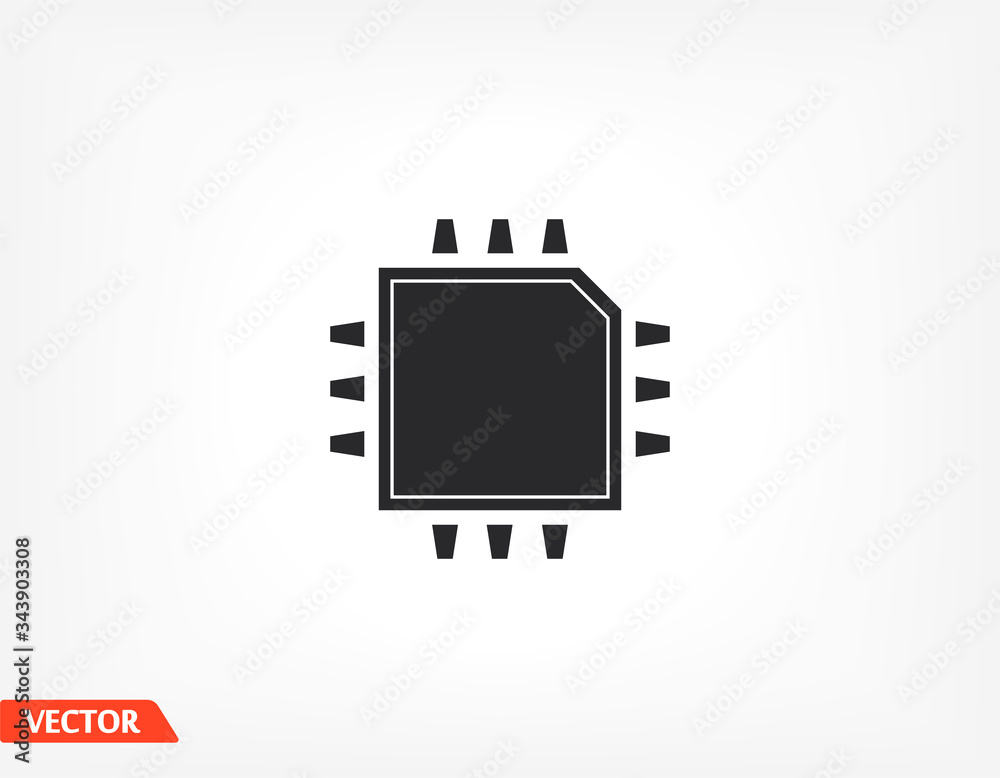 CPU vector icon. chip. CPU. Vector graphics. chip in the graph. 10 eps CPU vector icon. chip. CPU. Vector graphics. chip in the graph. 10 eps