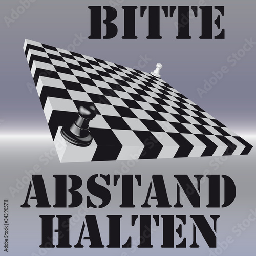 Abstand halten 3