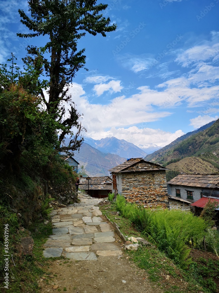 House at the foot of Mustang Valley, Nepal, Himalayas
House at the foot of Mustang Valley, Nepal, Himalayas