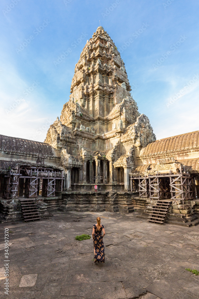 Fototapeta premium Exploring Angkor Thom