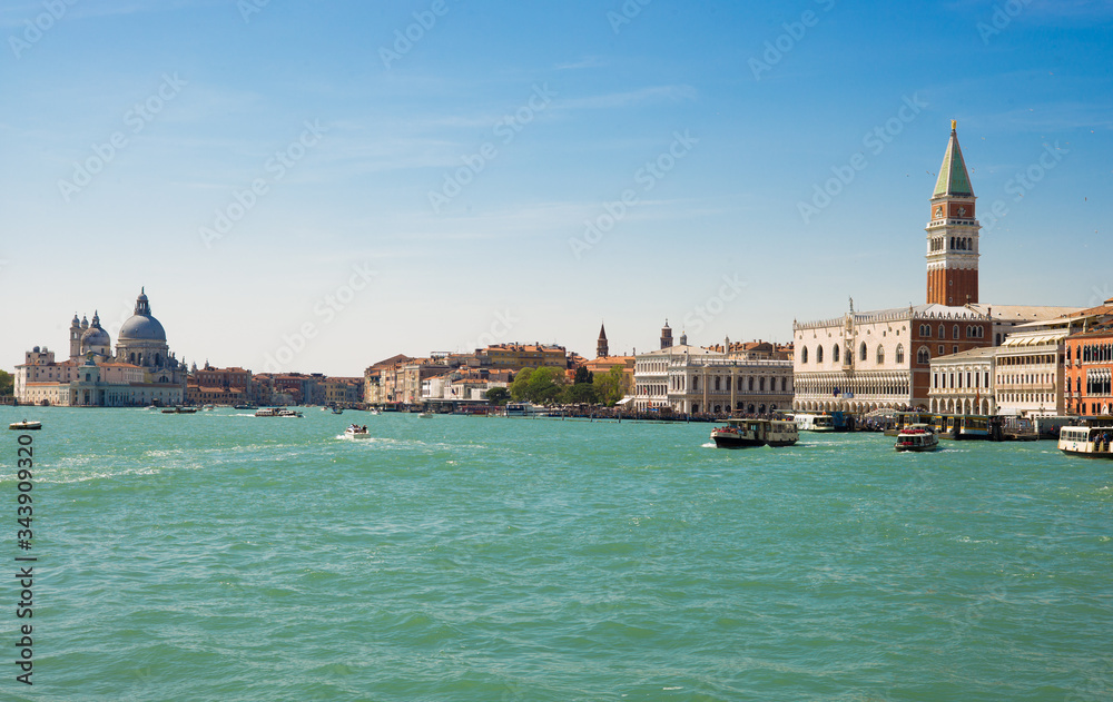 Venice,Old historical city in Italy.Famous attractions place