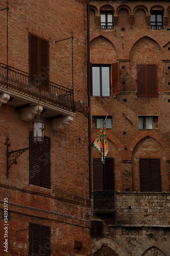 Architectonic heritage in the old town of Florence photo