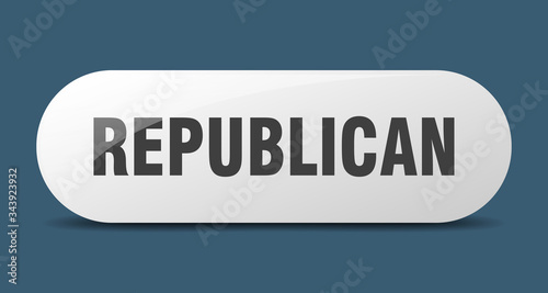 republican button. republican sign. key. push button.