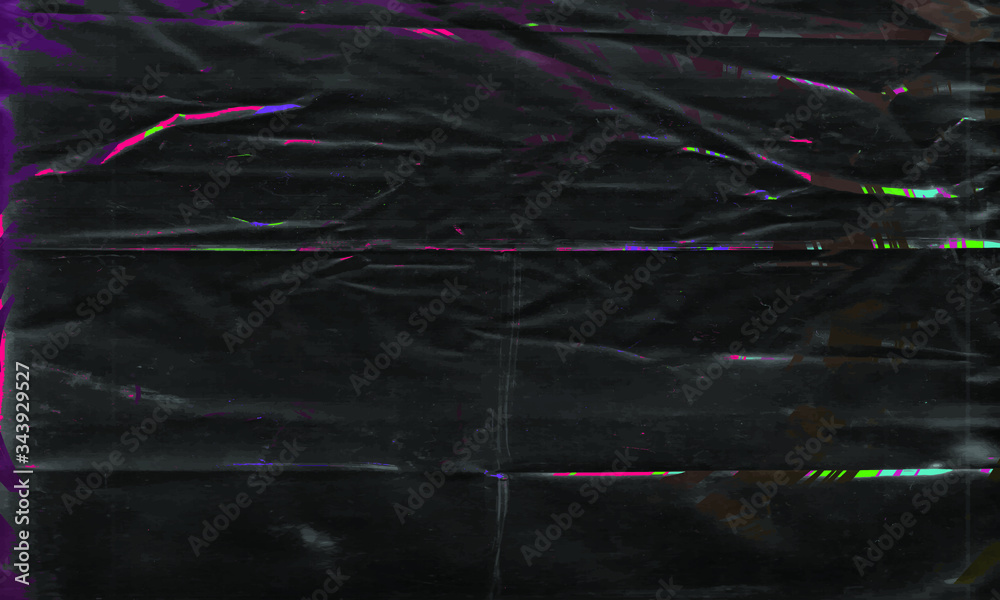 Background texture of a polyethylene,plastic transparent black plastic film,transparent stretched background.eps 10 - obrazy, fototapety, plakaty 