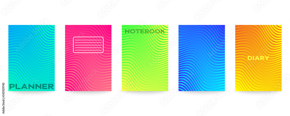 Minimal vector abstract cover notebook design. Planner and diary cover for print. Abstract design for copybook brochures and school books. Notebook paper. Brochure, book, magazine template Minimal vector abstract cover notebook design. Planner and diary cover for print. Abstract design for copybook brochures and school books. Notebook paper. Brochure, book, magazine template
