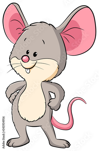 Niedliche Maus - Vektor-Illustration