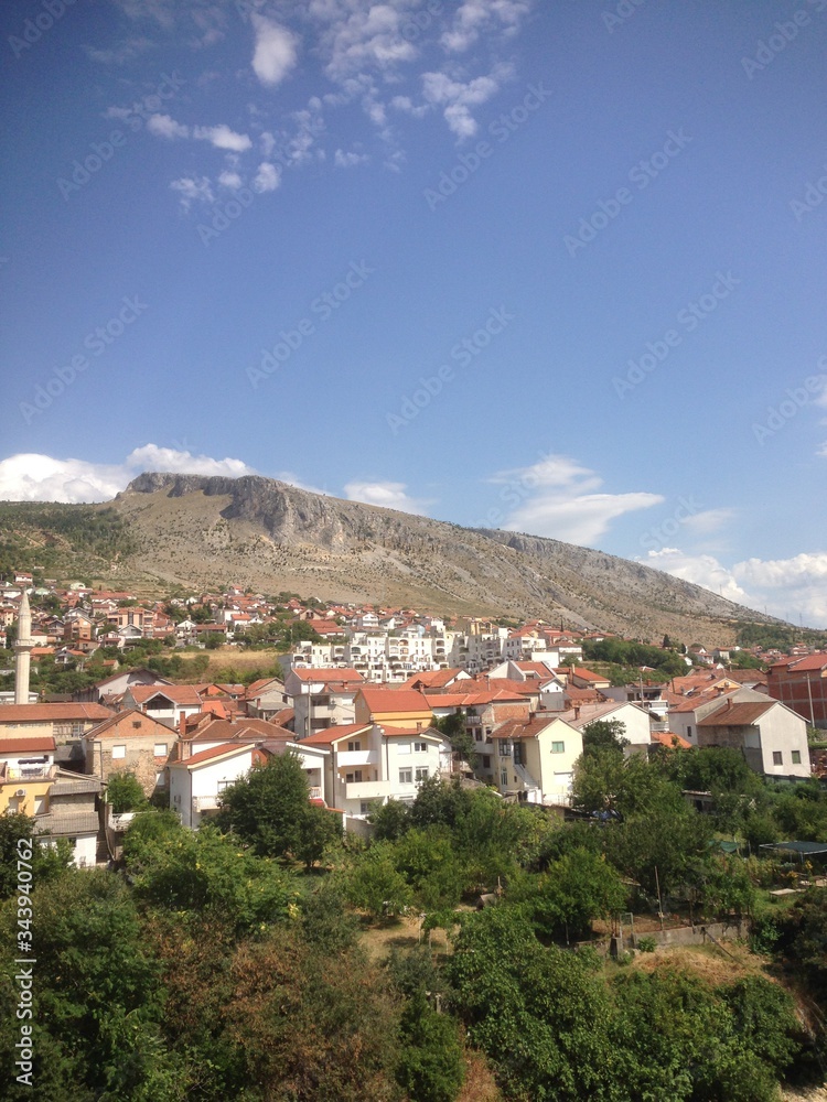 Mostar in Bosnien im Sommer 2015