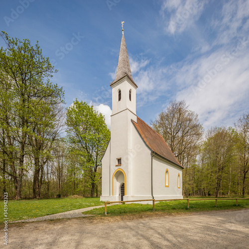 Hampersberger Kapelle, Hampersberg, Erharting, Pleiskirchen, Rohrbach, Mühldorf, Mühldorf am Inn, Oberbayern, Bayern, Deutschland