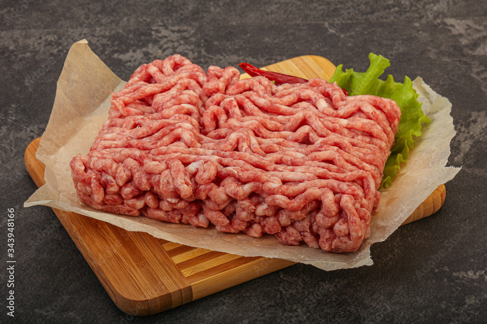 Minced meat - pork and beef Minced meat - pork and beef