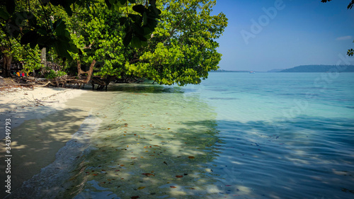 tropical island in the andaman