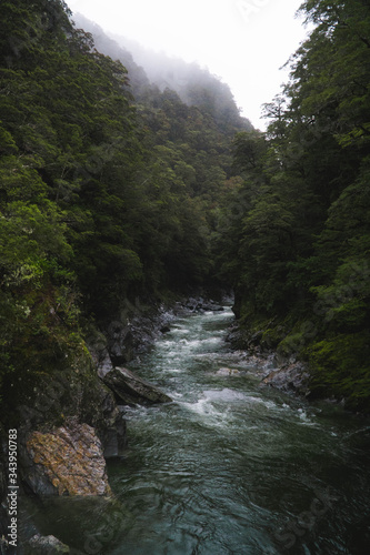 River through New Zealand 