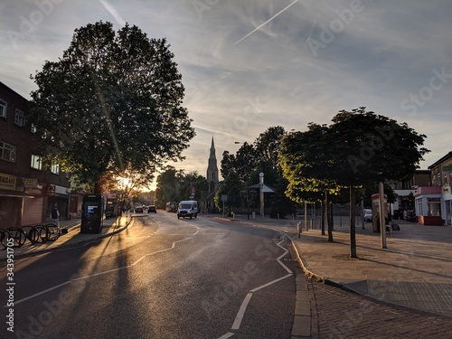 south london sunset