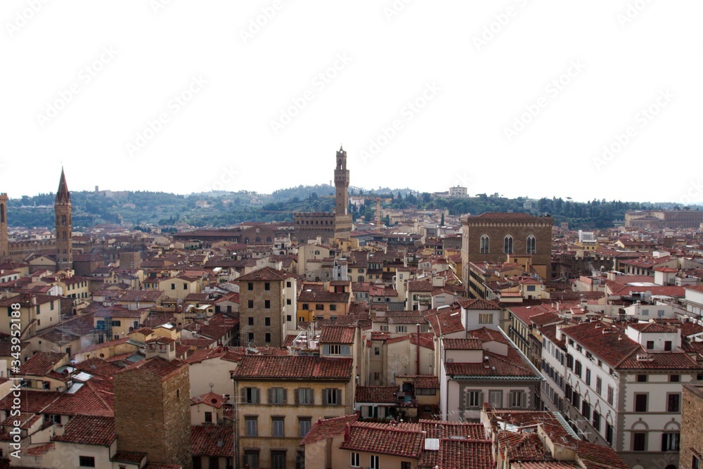 Fototapeta premium Panorama miasta - Florencja, Toskania, Wlochy