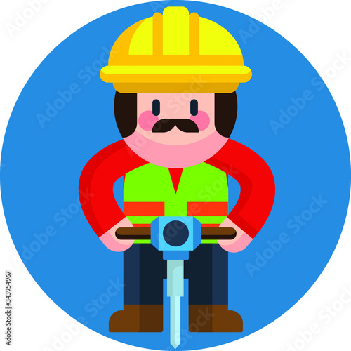 Cartoon Design Character Icon Isolated Vector Illustration vector illustration