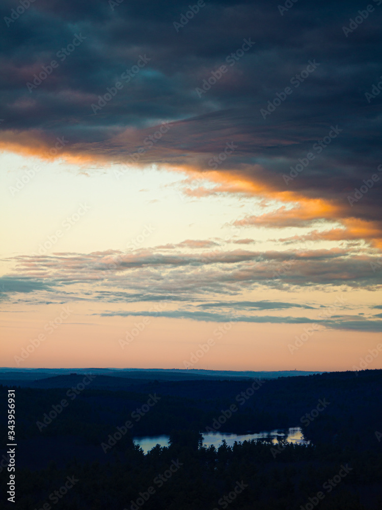 Fototapeta premium Morning Clouds