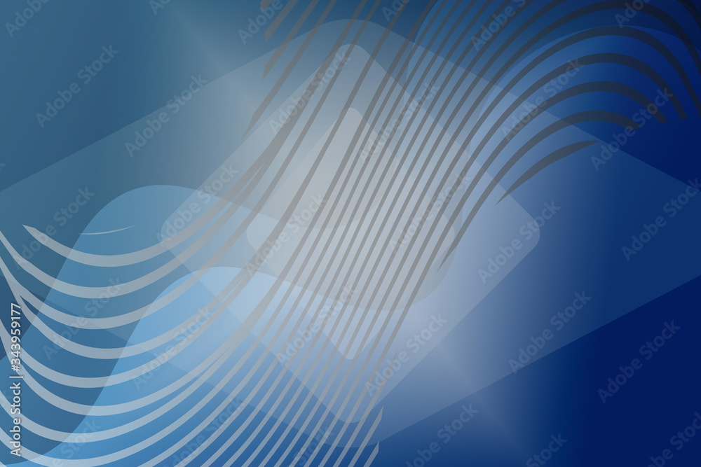 Naklejka premium abstract, blue, light, design, technology, wallpaper, motion, illustration, pattern, fractal, space, graphic, backdrop, texture, lines, concept, color, wave, art, black, digital, dark, composition