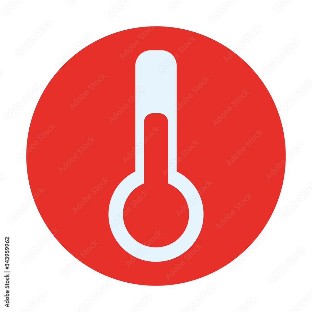 thermometer in frame circular isolated icon vector illustration design thermometer in frame circular isolated icon vector illustration design