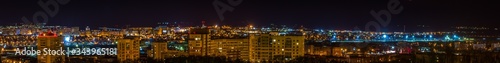 Russian Federation at night city of Penza