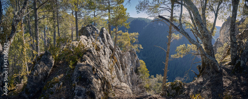 A goody landscape on the mountains