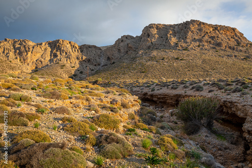 Mountains near Goudouras village in southern Crete. photo