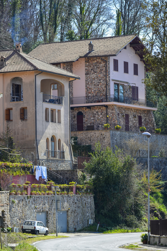 Maisons typiques en Italie