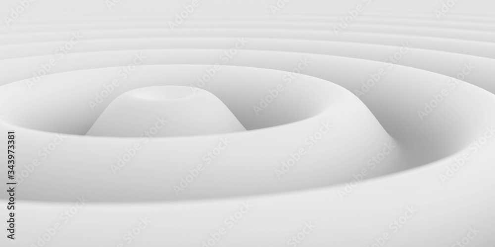 Obraz premium white abstract modern futuristic wave background illustration texture