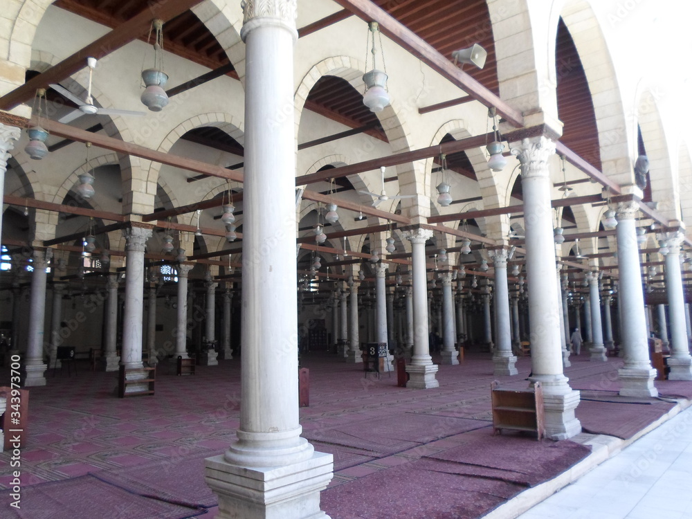 Mosque of Amr ibn al-As- Cairo-Egypt