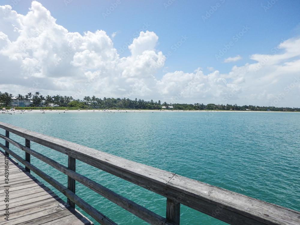 pier on the beach