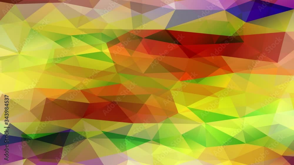 Immersive Zoom Effect Of Wow Effect Conceptual Design Crafted With Size Triangular Pieces Assembled Together Creating Pyramids And Polygons Using A Impressive Color Palette
