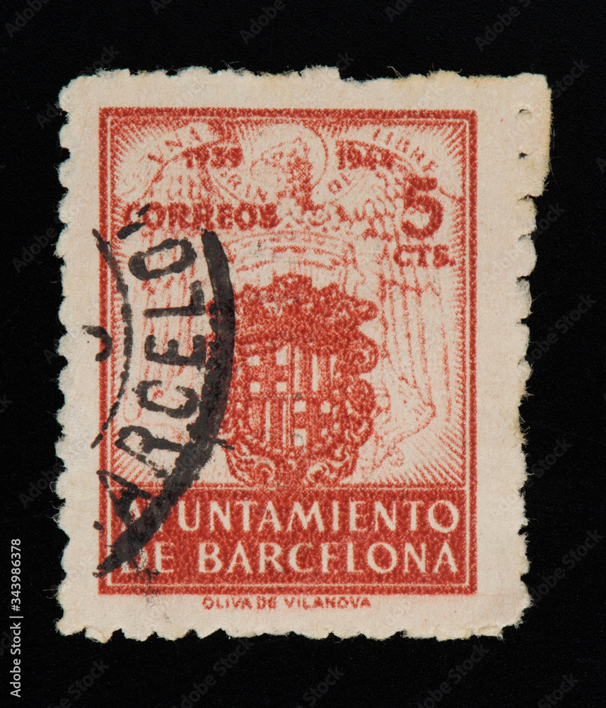 Obraz premium postage stamp
