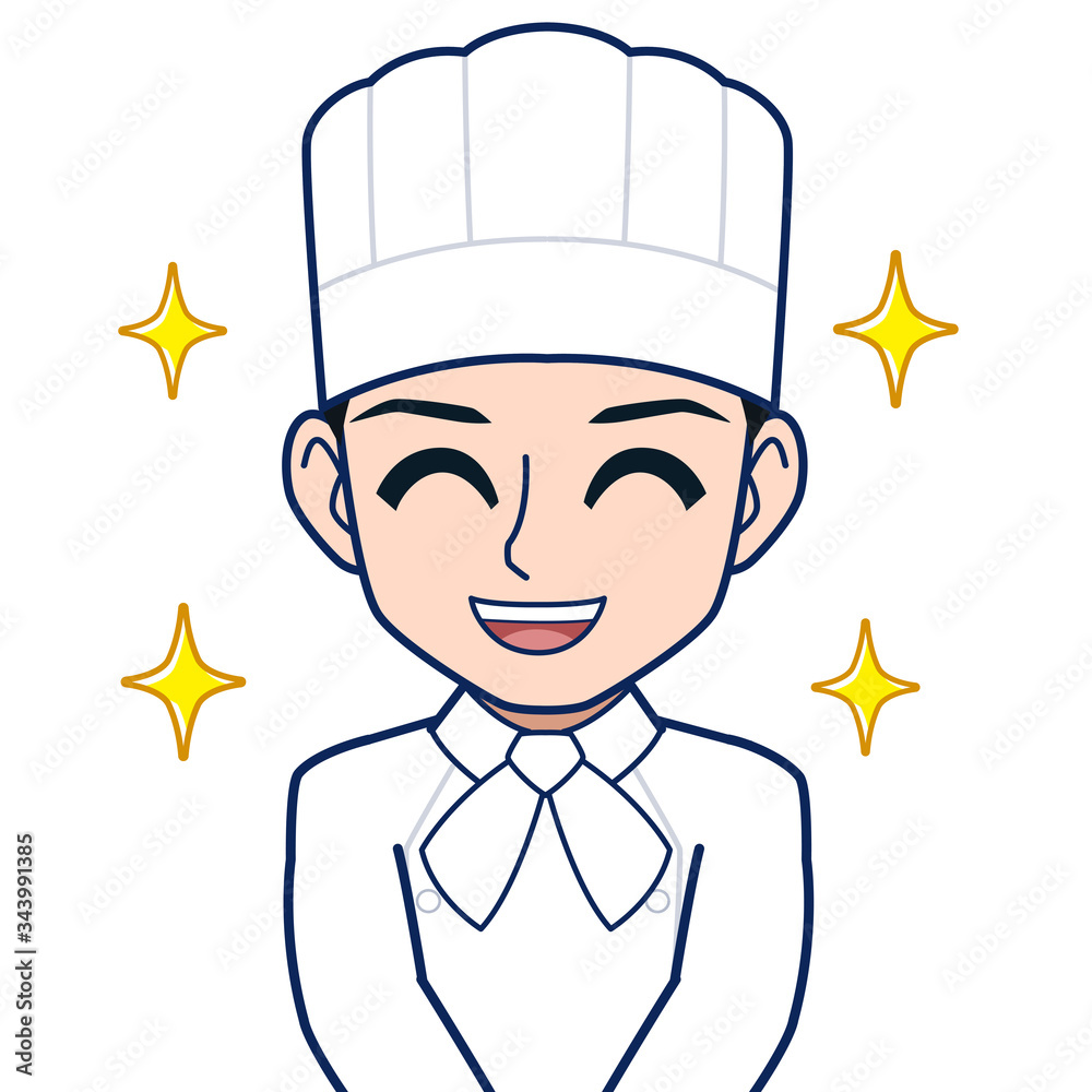 パティシエの男性